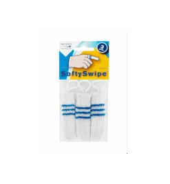 Accesia SoftySwipe Vingerborstel - 3 Stuks