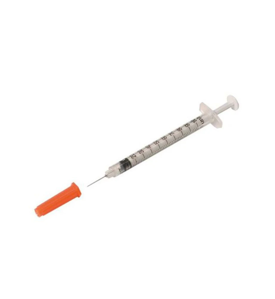 BD Micro-Fine Insulinespuit 1ml 0.33mm 13mm - 200 Stuks 3 BD Micro-Fine Insulinespuit 1ml 0.33mm 13mm - 200 Stuks