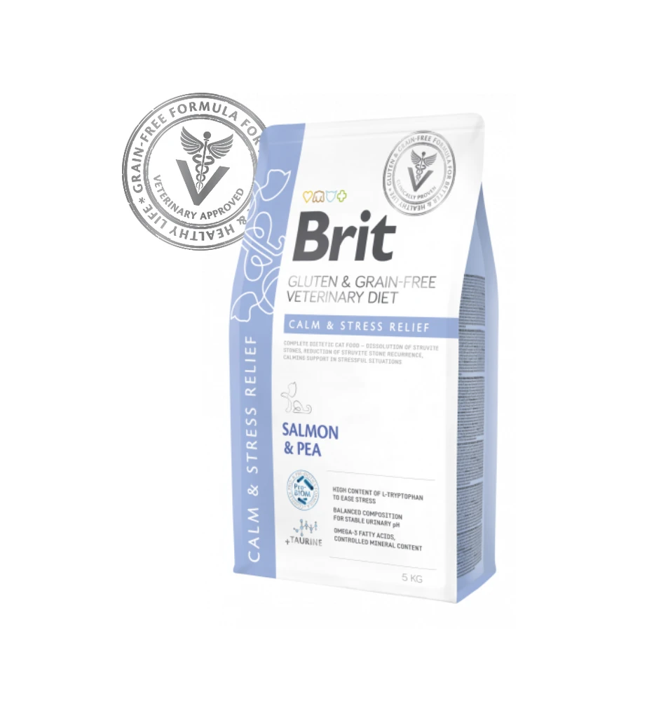Brit Grain Free Veterinary Diet Calm & Stress Relief 3 Brit Grain Free Veterinary Diet Calm & Stress Relief