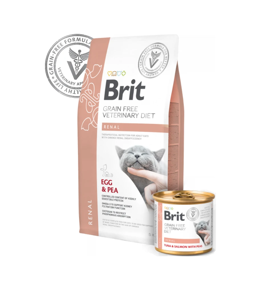 Brit Grain Free Veterinary Diet Renal 4 Brit Grain Free Veterinary Diet Renal - Afbeelding 2