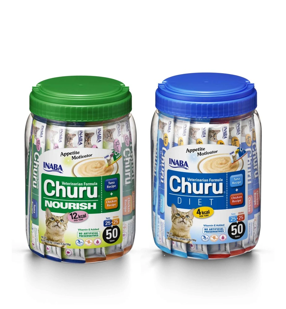 Churu Diet Appetite Motivator Kip & Tonijn - 50 Sticks 4 Churu Diet Appetite Motivator Kip & Tonijn - 50 Sticks - Afbeelding 2