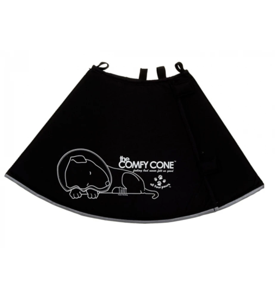 Comfy Cone (Hondenkraag) - Zwart 3 Comfy Cone (Hondenkraag) - Zwart