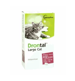Vetoquinol Drontal Large Cat (6 Kg) - 24 Tabletten