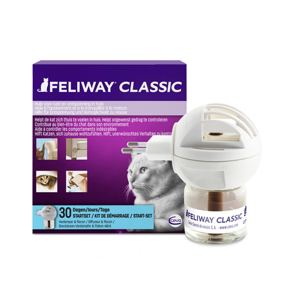 Feliway Classic Verdamper Startset 3 Feliway Classic Verdamper Startset
