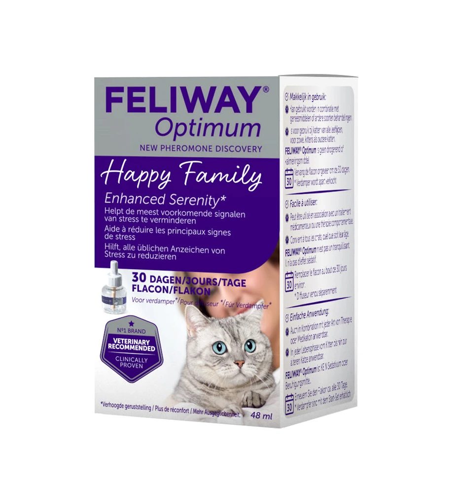 Feliway Optimum Navulling - 48 Ml 4 Feliway Optimum Navulling - 48 Ml - Afbeelding 2