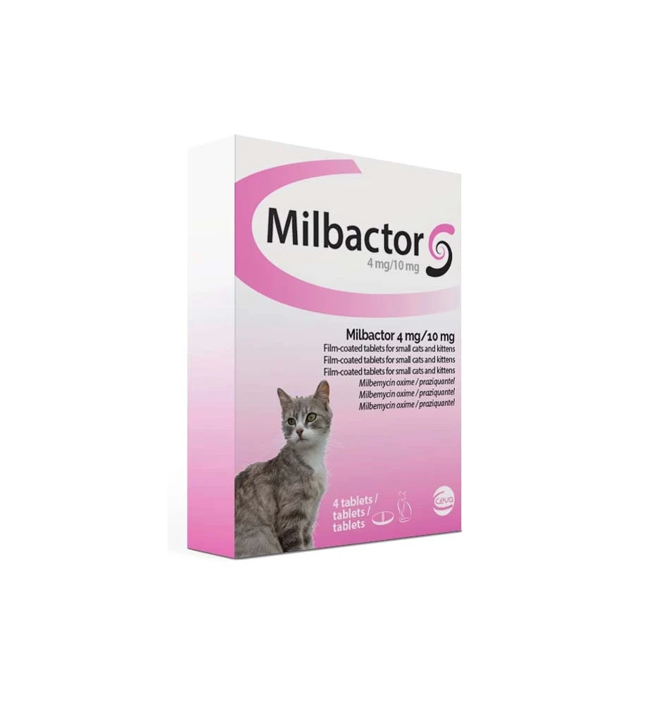 Milbactor Kleine Kat / Kitten (- 2kg) 3 Milbactor Kleine Kat / Kitten (- 2kg)