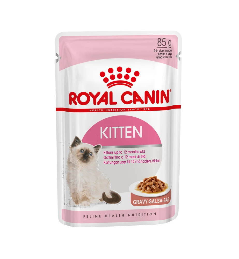 Royal Canin Kitten Portie Morsels In Gravy - 12 X 85 Gram 3 Royal Canin Kitten Portie Morsels In Gravy - 12 X 85 Gram