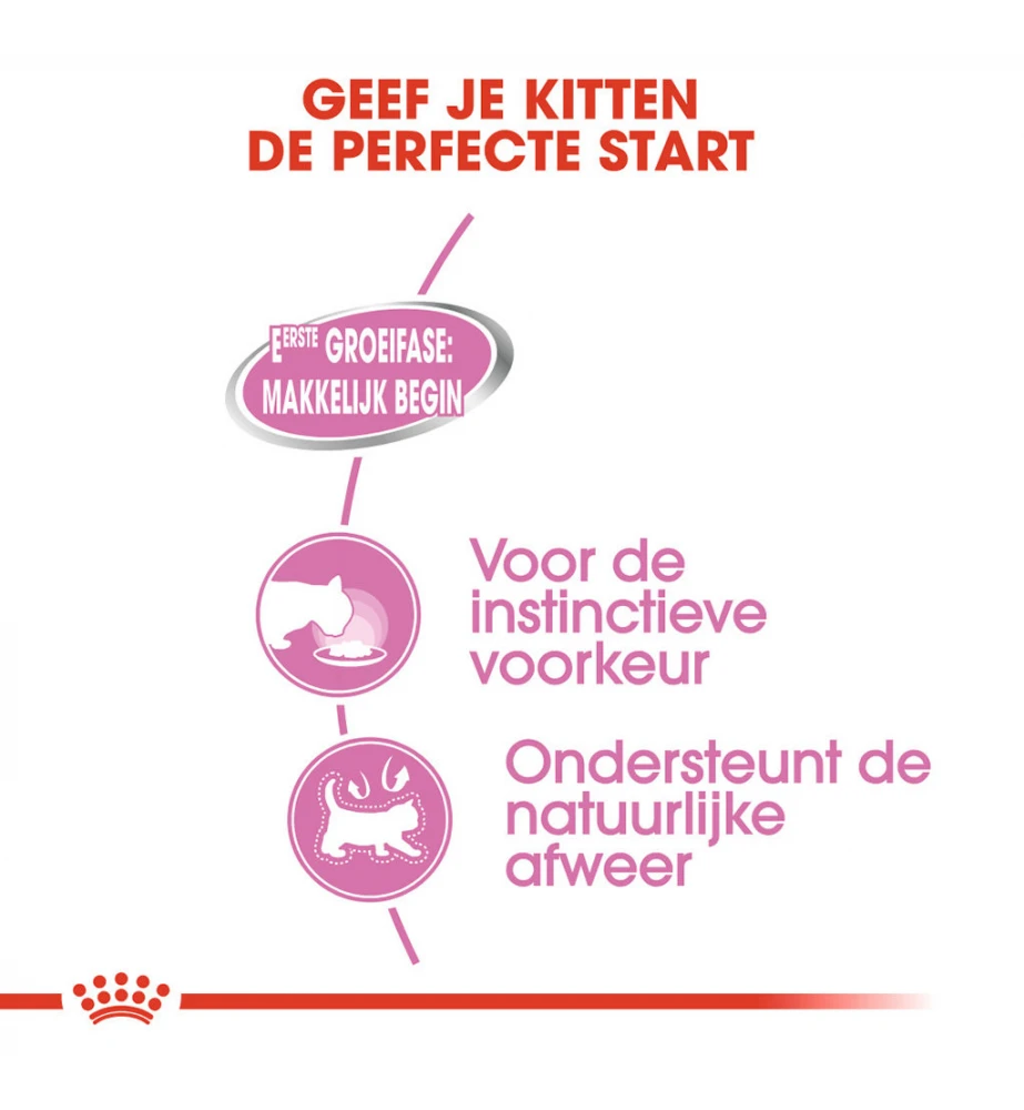 Royal Canin Mother & Babycat Mousse - 12 X 195 Gram 6 Royal Canin Mother & Babycat Mousse - 12 X 195 Gram - Afbeelding 4