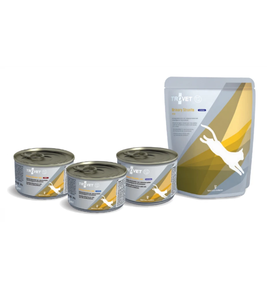 Trovet Urinary Struvite ASD Pouch Chicken - 12 X 85 Gram 4 Trovet Urinary Struvite ASD Pouch Chicken - 12 X 85 Gram - Afbeelding 2