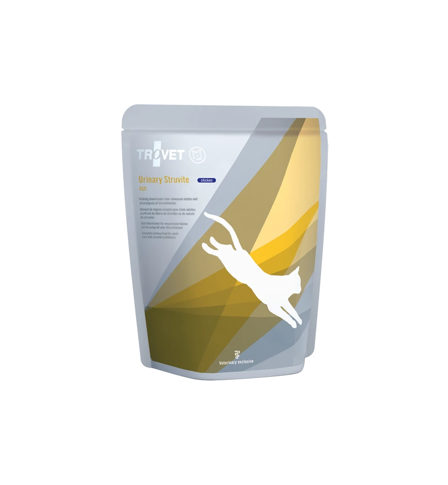 Trovet Urinary Struvite ASD Pouch Chicken - 12 X 85 Gram 3 Trovet Urinary Struvite ASD Pouch Chicken - 12 X 85 Gram